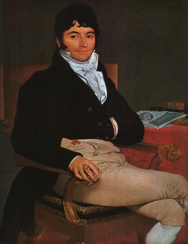 Jean-Auguste Dominique Ingres Portrait of M.Philibert Riviere